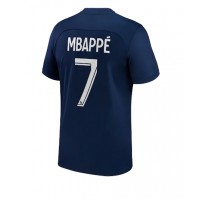 Paris Saint-Germain Kylian Mbappe #7 Fotballklær Hjemmedrakt 2022-23 Kortermet